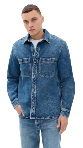 Madewell Men's Denim Shacket in Salvatore