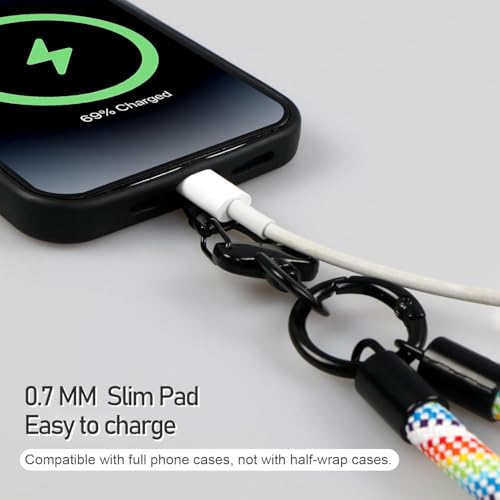 Image of 3-in-1 Adjustable Anti-Theft Phone Lanyard with Tether Tab, Universal Crossbody Neck Wrist Strap for most mobile phone cases, cameras, headphones, USB flash drives, ID cards