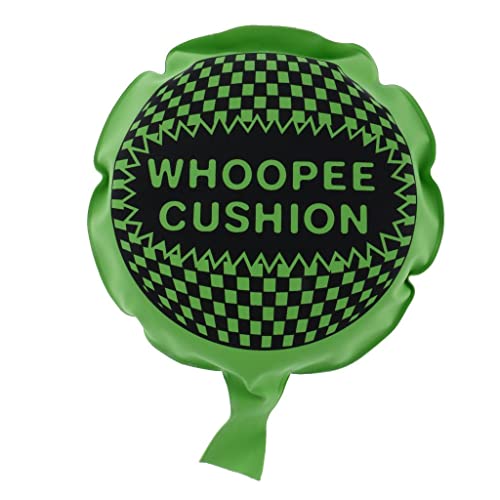 Tiuimk Classic Prank Green Whoopee Cushion - Loud and Rude Noises