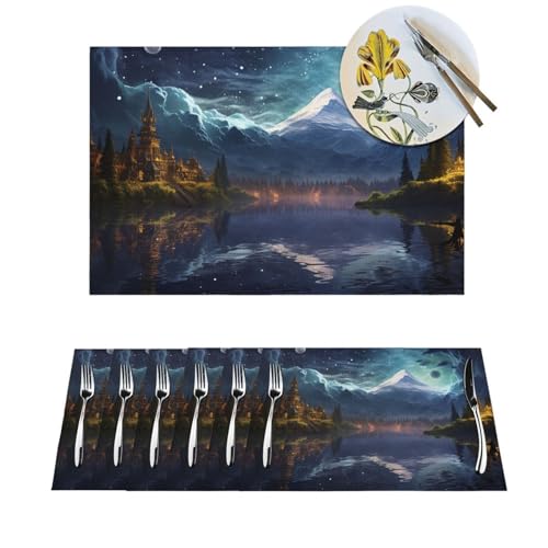 Sets de table lavables pour protéger la table des taches et chaleur - 2