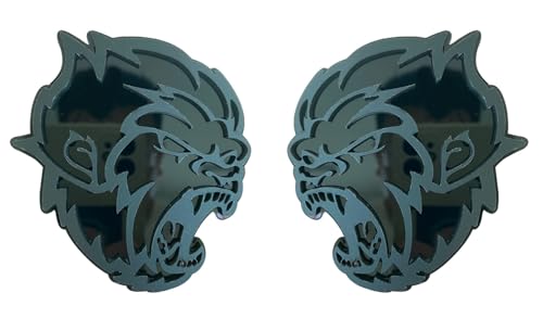 Emblemas de tigre negros para ocultar imperfecciones y renovar el estilo exterior del coche