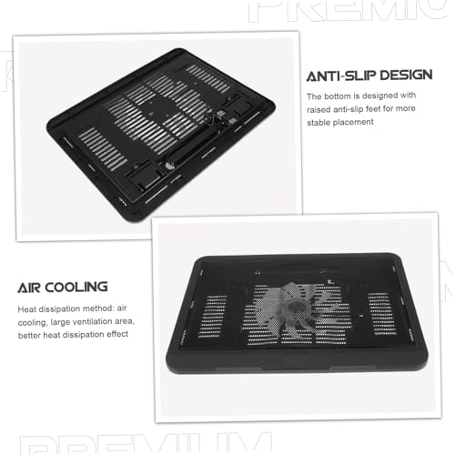 Mikinona base de refrigeración silenciosa para usar tu laptop en el escritorio de casa 3