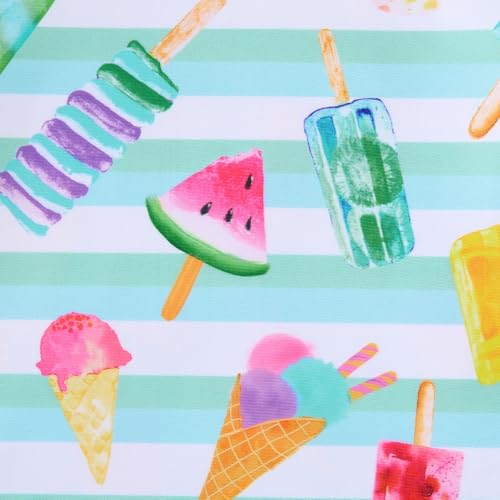 Image of BFUSTYLE Girls Swimsuit 3 Pieces Rash Guard Kids Long Sleeves Bathing Suit 3-8 Years Sun Proction Swimwear Tankini