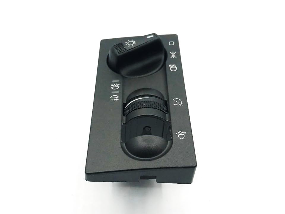 HZ-DESIGN Interruttore della luce principale con fendinebbia NSW compatibile con illuminazione T4 in verde