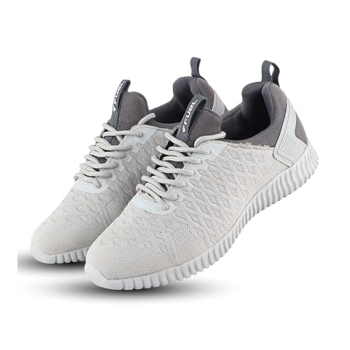 Image of FUEL Sports Shoes for Men's Stylish & Comfortable Sneakers for Regular Wear, Walking, Travel & Outdoor Activities | Lightweight & Durable Sole
