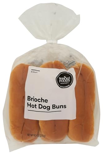 Whole Foods Brioche Hot Dog Buns