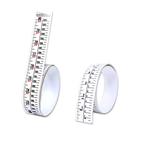 Height Rule Fractional/Metric 80 Inch