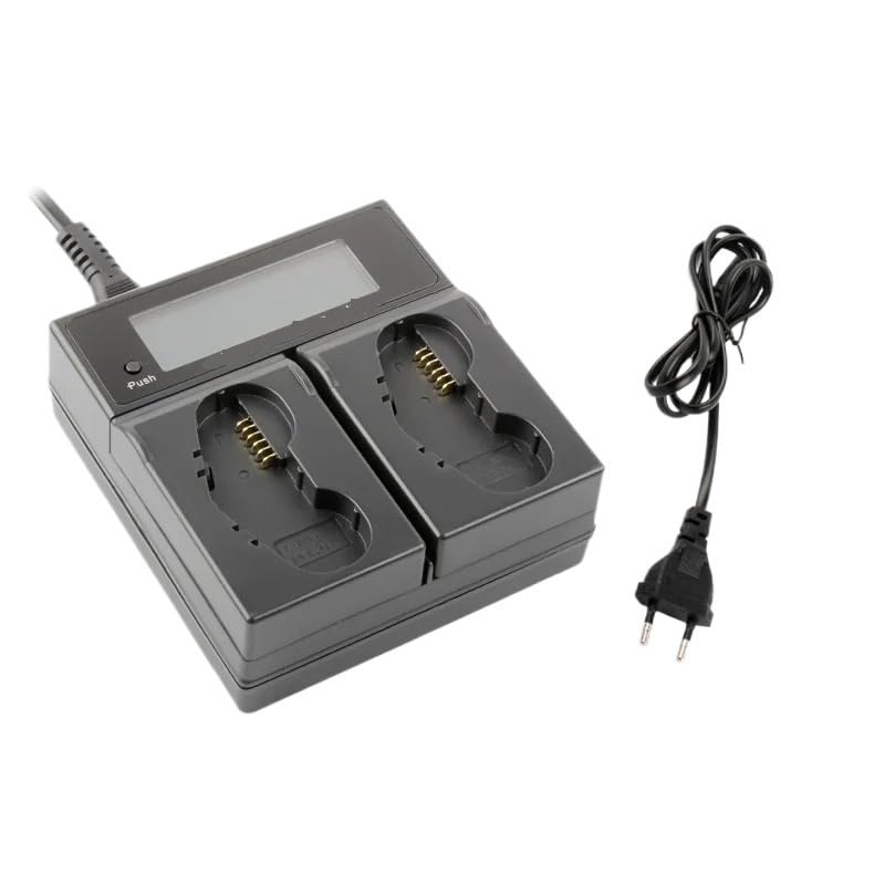 EN-EL4 EN-EL4a Caricabatteria Rapido Doppio, Compatibile Con Fotocamere Nikon, D2H D2Hs D2X D2Xs D3 D3S F6 MH-21(US)