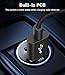 Jsvecip Radar Detector Cable,USB to DC3.5 Plug Cable Compatible with Cobra Rad480i 250 350 Whistler Uniden DFR1 DFR3 DFR5,5V/12V Car Lighter Adapter Cord
