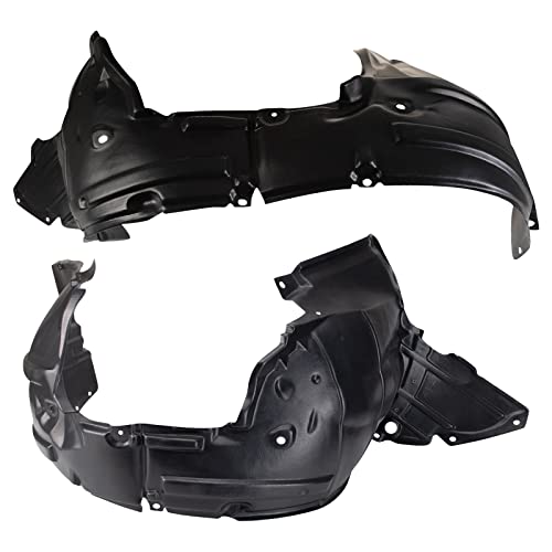 Image of TRQ Inner Fender Liner Set Compatible with 2017 Nissan Sentra NI1248163 NI1249163