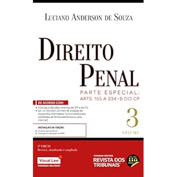 Capa do livro Direito Penal Vol. 3 3º Edição