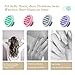 SERKER Kopfhaut Massagebürste Shampoo Bürste,Silikon shampoo haarbürste, scalp massager zum Peeling und zur Stimulierung des Haarwachstums, Schuppenreduktion, Kopfmassage(Lila Violett)