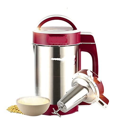 DieffematicJBJ Batidora Portatil Authentic Automatic Soybean Milk Machine Soymilk Maker Blenders Food Grade Stainless Steel Easy Clean with Multi-function Panel