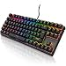 Mechanische Gaming Tastatur QWERTZ TKL 80%, Brown Switches, Hot Swap, RGB