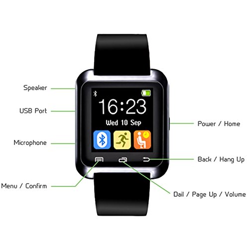 CHEREEKI Smartwatch Bluetooth Smart Watch