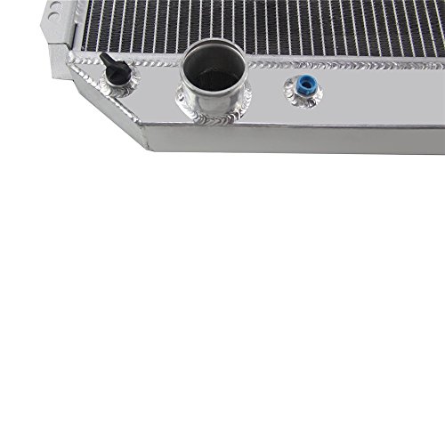OzCoolingParts 66-79 Ford F-Series Radiator - 56mm 3 Row Core Aluminum Radiator for 1966-1979 1968 1970 73 75 77 Ford F100 F150 F250 F350 Truck Pickup, Bronco V8 Engine