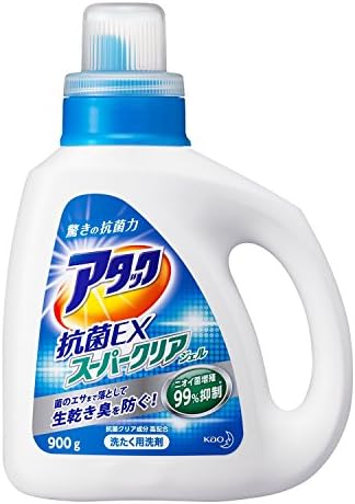 Japan Personal Care -Attack Laundry Detergent Liquid Antibacterial Super Clear Gel Body 900g *AF27*