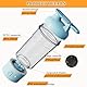 EQURA Shaker Elektrisch Protein Shaker, 750ML Shaker-Becher für Protein Shakes und Mahlzeitenersatz Shakes, USB C wiederaufladbarer Puls Shaker Flasche, BPA -freie (Schwarz)