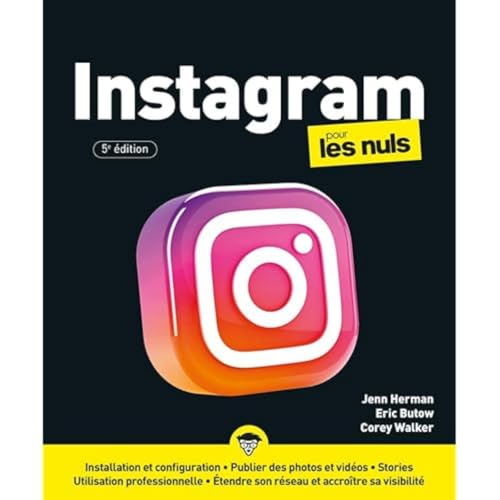 Instagram Pour les Nuls - 5e édition