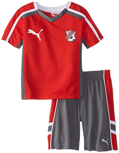 PUMA Little Boys' V-Neck Performance Two-Piece Set
