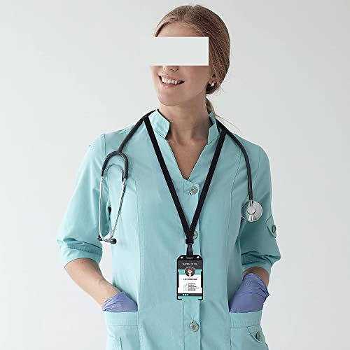 Étui d'identification avec cordon rétractable pour éviter la perte de badge au travail - 7