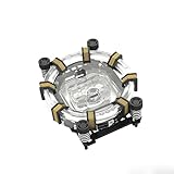 Barrow Ryzen AMD AM4 AM5 Intel 115X X99 X299 Aurora CPU Water Cooling Block (Black AMD)