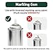 Lbraxyi Spray Paint Marking Pistol Easy Paint Marking Wand for Side Push Inverted Marking Spray Paint Cans, Ideal for Survey, Construction, Tree Marking, Driveways, 12 inch, Black