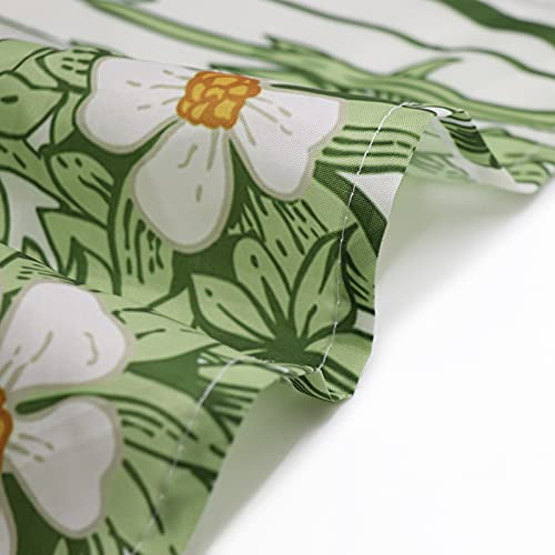 Tompop Shower Curtain Vintage Floral Border Herbs And Wild Flowers Botanical Engraving Style Colorful Field Vegetation Waterproof Polyester Fabric 72 X 72 Inches Set With Hooks #TOP6