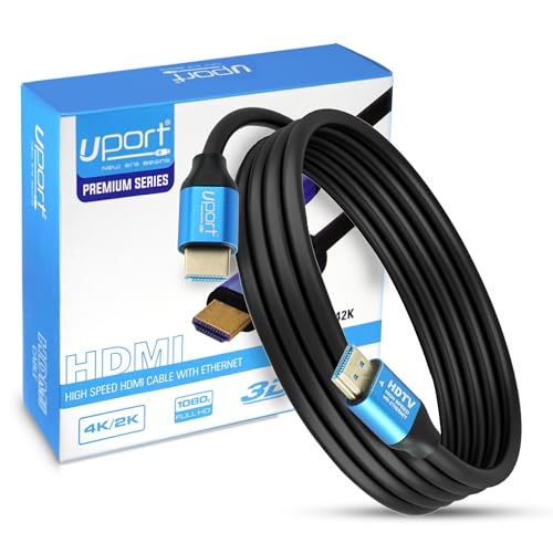 Image of 3 Meter 4K HDMI Cable with Ethernet, 4K /2K Ultra HD 1080P Resolution, 18 Gbps High Speed Transmission, Compatible with TV, Laptop, Monitor, Projector, Gaming Console, Blu-ray player & More