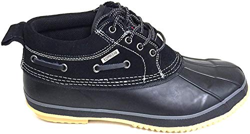 Climate X Mens YSC1 Winter Snow Boots Water Resistance Snow and Hiking, Black Brown2