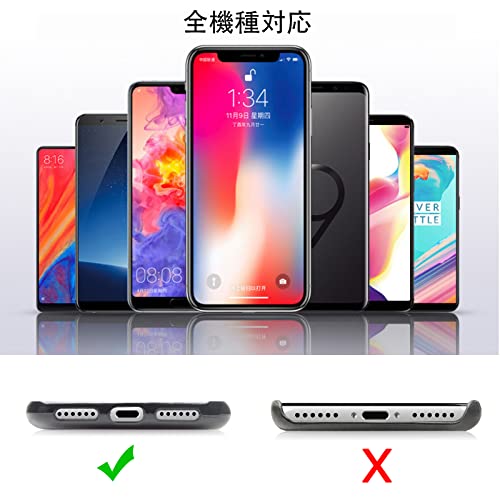 KPNS 長さ調整可能 スマホストラップ ネックストラップ 首掛