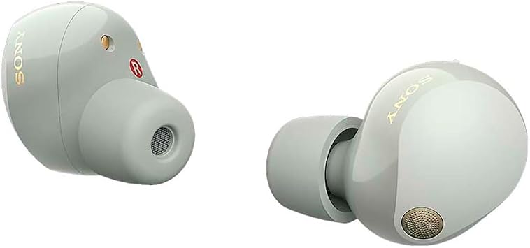 Sony WF-1000XM5 kablosuz gürültü önleyici kulaklık, Bluetooth, kulak içi kulaklık, mikrofon, 24 saate kadar pil ömrü, hızlı şarj fonksiyonu, IPX4, iOS ve Android uyumlu, gümüş, küçük