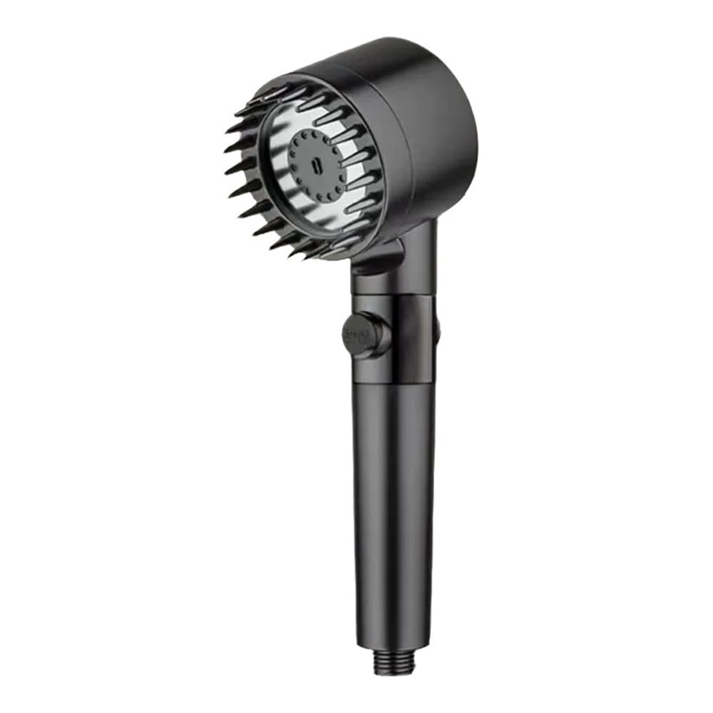 Pommeau de douche haute pression avec filtre anti-calcaire et boutons de massage intégrés