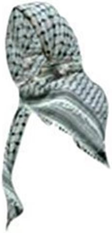 Desert Dress Palestinian Support Scarf Arafat Arab Shemagh Sparkle N Black