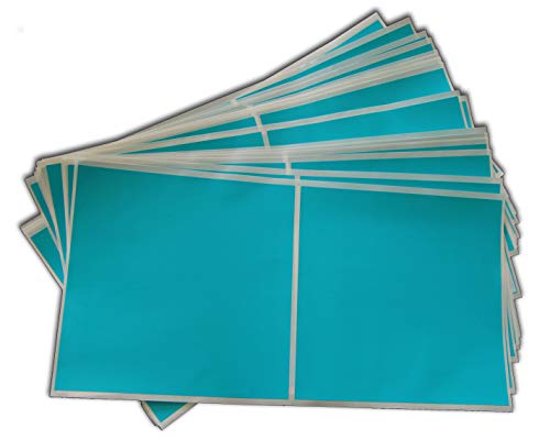 50 adesivi per piastrelle turchesi per bagno e