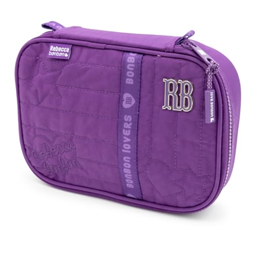 Estojo Rebecca Bonbon Sweet Dreams 36 Pens Escolar Roxo
