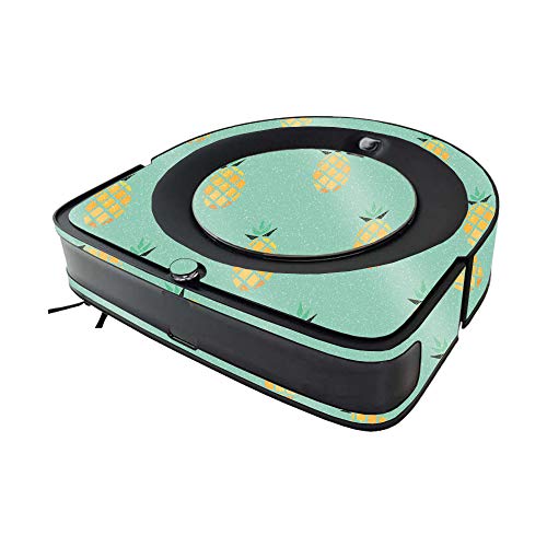 Image of MightySkins Glossy Glitter Skin Compatible with iRobot Roomba s9 Vacuum - Simple Pineapples | High-Gloss Glitter Finish | Easy to Apply and Change Style | Made in The USA