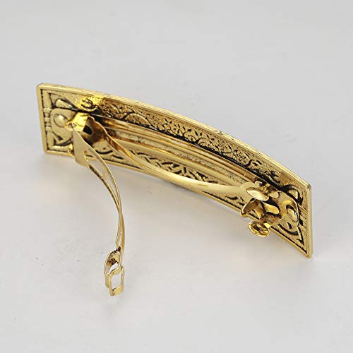 Amaxer Vintage Viking Barrettes For Women Girls Celtic Ancient Nordic Odin'S Raven Hair Clips For Thick Thin Hair Vintage French Hair Clips Hair Styling Accessories thumb #4