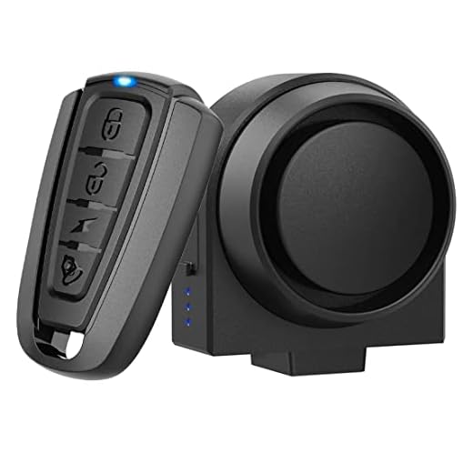 PADONOW Wireless Remote Bike Alarm 2 Pack: 115 dB Loud Bicycle Vibration Motion Sensor Anti Theft Alarm Motorcycle Security System Alarm Waterproof USB-C Rechargeable Multipurpose Vehicle Alert Device