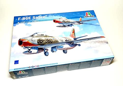 Maquette F-86E Sabre Italeri 1/48, assemblage précis sans ajustement complexe 2799