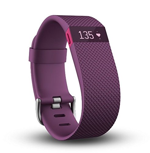 Fitbit Charge Hr Wireless Activity Wristband (Plum, Large (6.2 - 7.6 In)) #TOP22