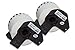 Produktbild vhbw 2x Set Etiketten-Rolle 50mm x 30,48m kompatibel mit Brother P-Touch QL-650TD, QL-700, QL-710, QL-710W, QL-720 Etiketten-Drucker