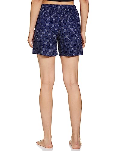 Image of Van Heusen Women's Cotton Lounge Shorts | Lightweight | Breathable Cotton | Relaxed fit | Printed | Comfortable Everyday Wear | Style 55501