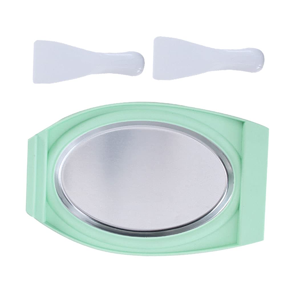 Instant Ice Cream Maker Pan Roll DIY Frozen Yogurt Maki | Instant Ice Cream Maker Pan Roll DIY Frozen Yogurt Making Tray Green Food Grade 304 Stainless Steel-image-39