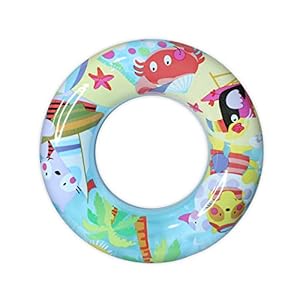 kabello Swimming Accessories for Kids (Multicolor) (Swimming Ring for Girls)