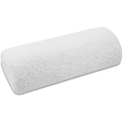 NAILFUN Manicure Hand Rest with White Terrycloth Cover Cover