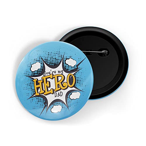 Image of dhcrafts Pin Badge Multicolor Family Glossy Finish Design Pack of 1 (58mm)