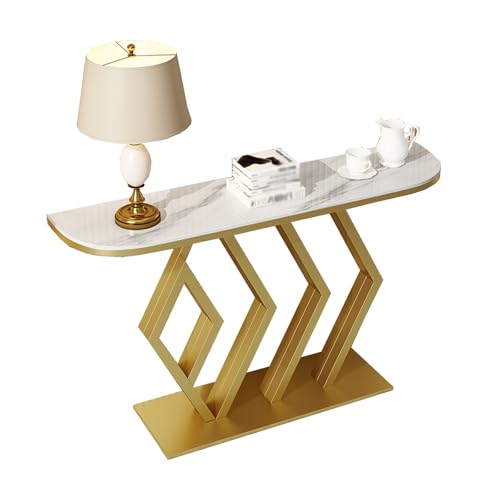 Mesa de entrada para pasillos estrechos que soluciona la falta de espacio decorativo