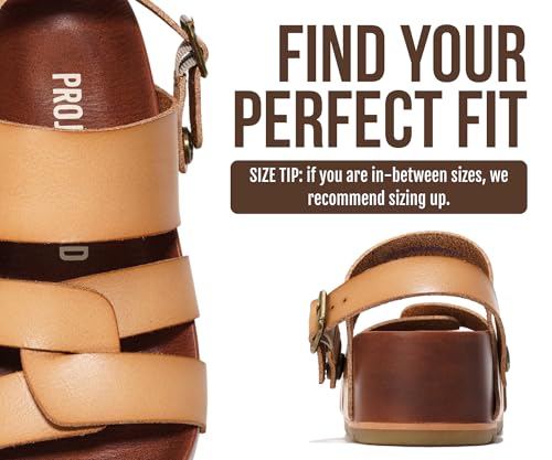 Image of Project Cloud Platform Sandals Women - Strappy Wedges with Comfortable Plush & Soft Insole - Lightweight & Non Slip Platform Sandals for Women 2026