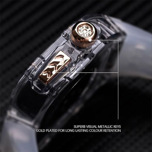 Boîtier de montre transparent et kit de modification pour protéger Apple Watch 45mm